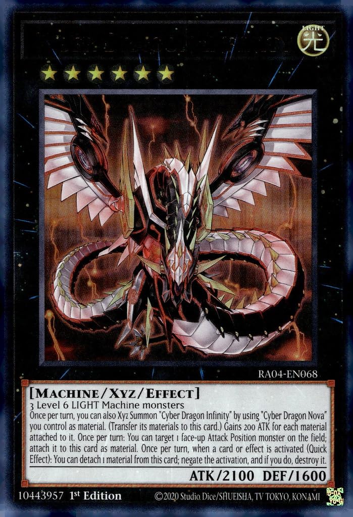 Cyber Dragon Infinity (UR) - RA04-EN068 - Ultra Rare - 1st Edition