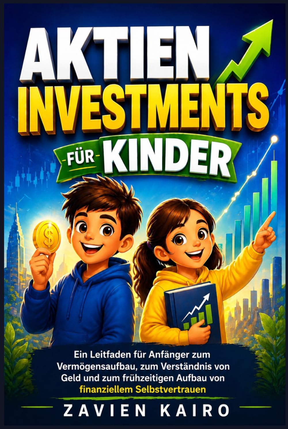 Aktieninvestments für Kinder: Ein Leitfaden für Anfänger zum Vermögensaufbau, zum Verständnis von Geld und zum frühzeitigen Aufbau von finanziellem Selbstvertrauen