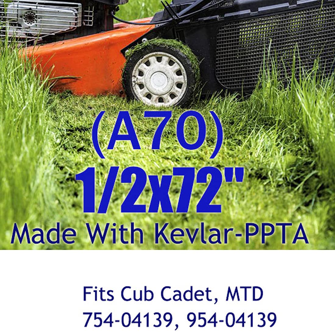 Cinghia trasmissione trapezoidale rasaerba Cub Cadet - riferimenti originali: 754-0343 | 954-0343 | 754-0142