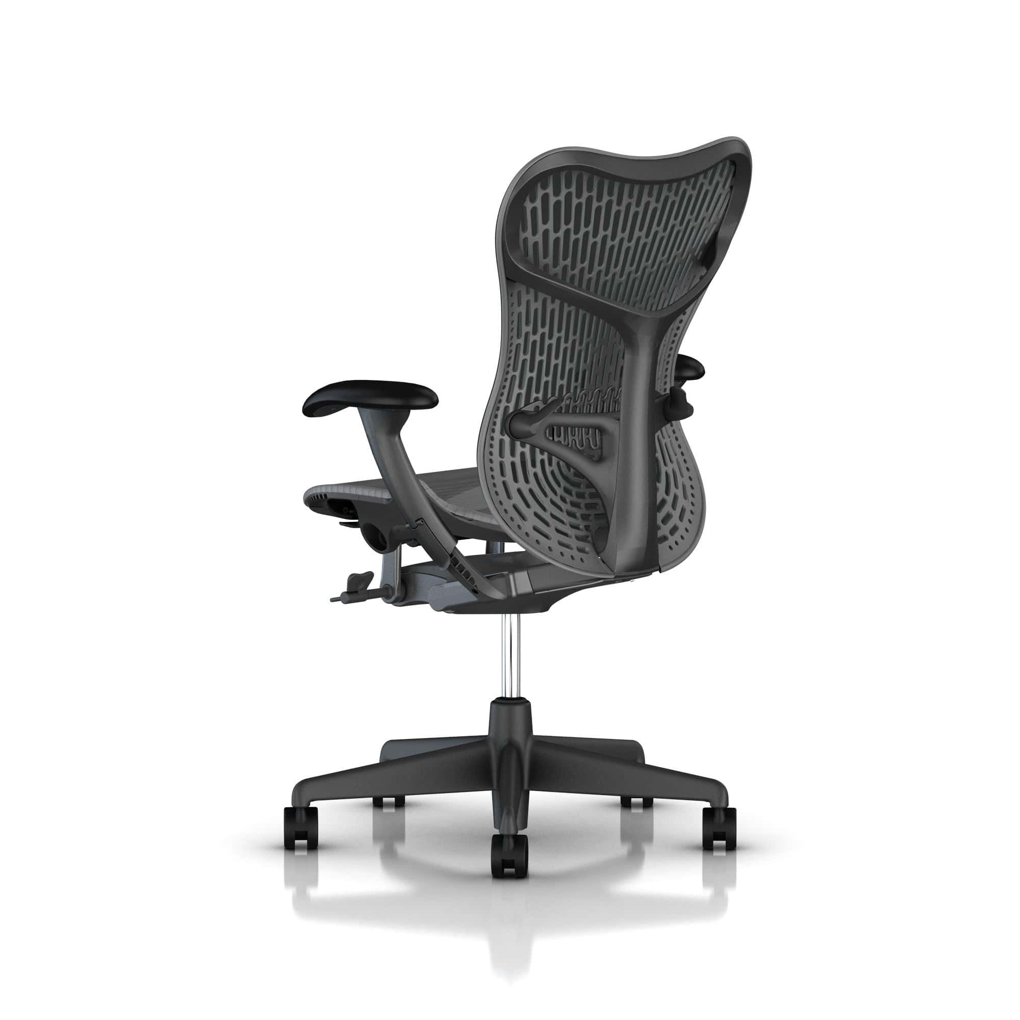 Herman Miller Mirra 2 Task Chair: Slate Grey with Butterfly
