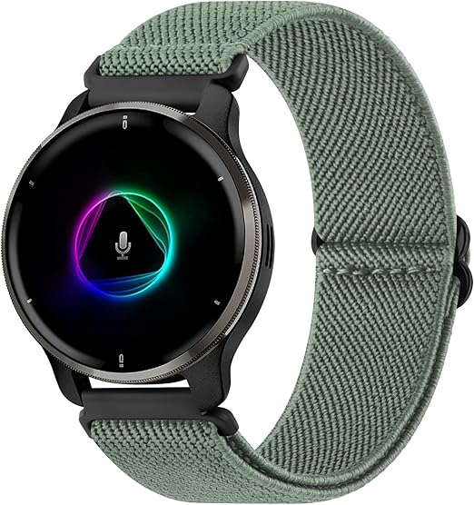 Lot De 5 Bracelets Nylon Élastique Pour Fitbit Charge 6/5 - Réglable, Respirant, Lavable - Unisexe (Poignet 12-20.5 Cm)