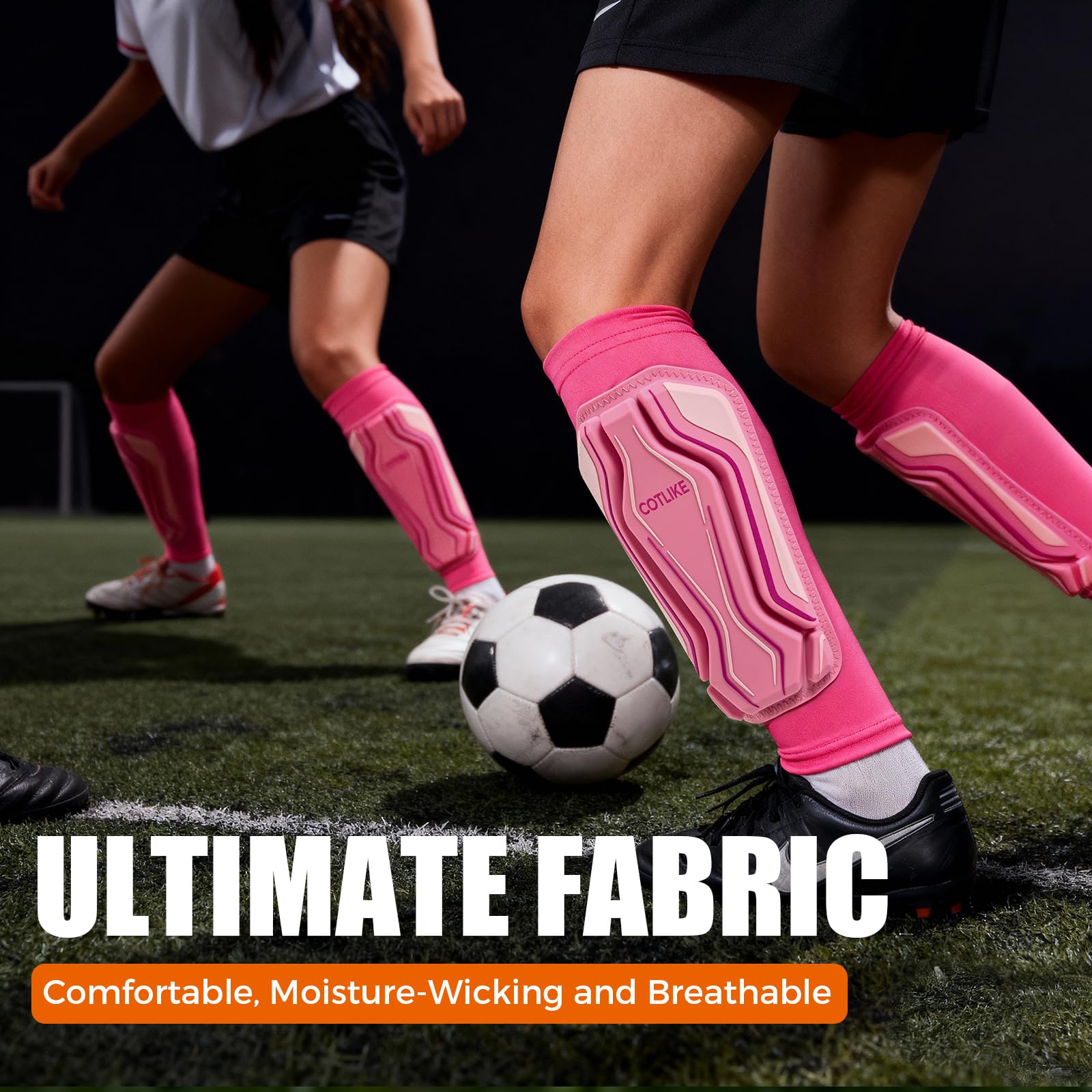 SE Pro Protège-tibias de football pour jeunes, enfants et adultes – Manchons de compression haute performance pour hommes, garçons et filles, espinilleras de futbol para hombres, équipement de