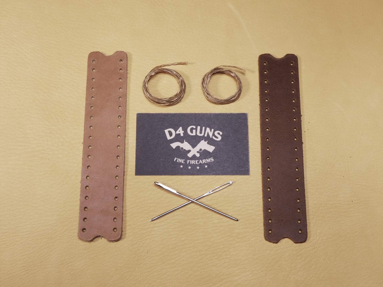 Handcrafted Large Loop Leather Lever Wrap