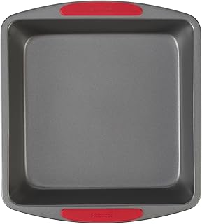 25 Quick and Easy Sweet Snack Recipes for Anytime Treats 2 GoodCook MegaGrip Baking Pan with Silicone Grip Handles Square Non-Stick...