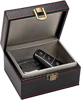 TNSLAND Keyless Go Schutz Autoschlüssel Box - Anti-Diebstahl Signal Blocking Faraday Box für Schlüssel - RFID Blocker (11....