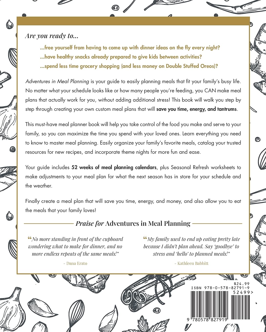Adventures in Meal Planning: Your guide to easily planning meals for your busy life
