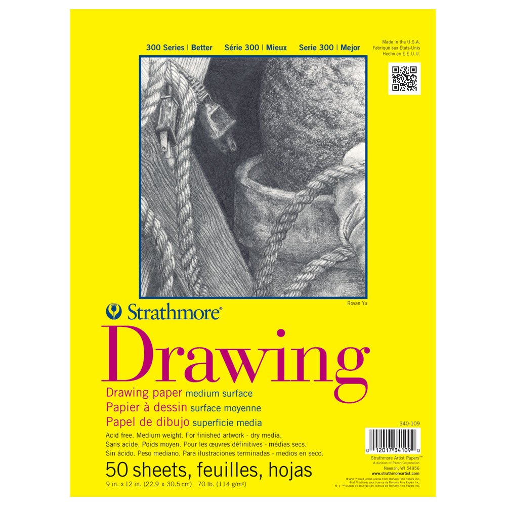 Strathmore 300 Series Tape Bound Drawing Pad