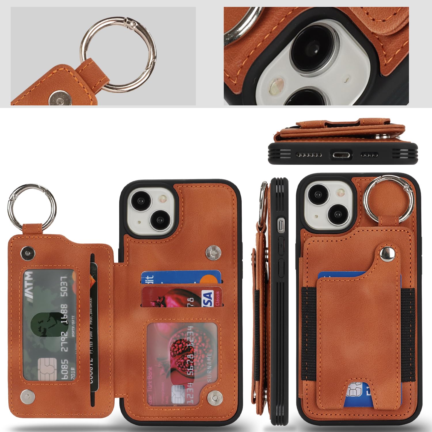 Amazon.co.jp: SailorTech ケース iPhone 15 Plus 背面ケース翻盖型 指