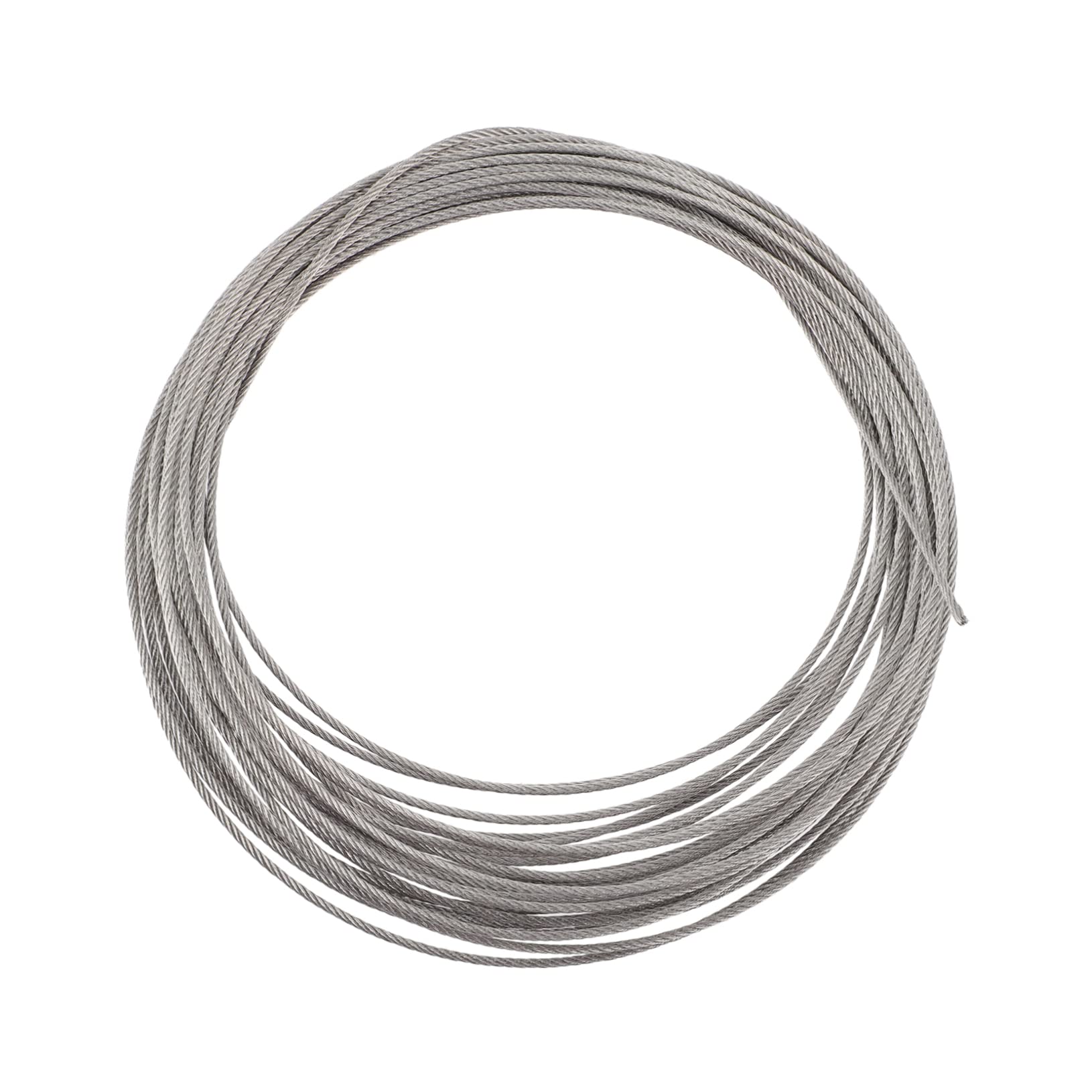 STOBAZA Deck Railing Cable 10m Stainless Steel Wire Rope Versatile for Hanging Strapping