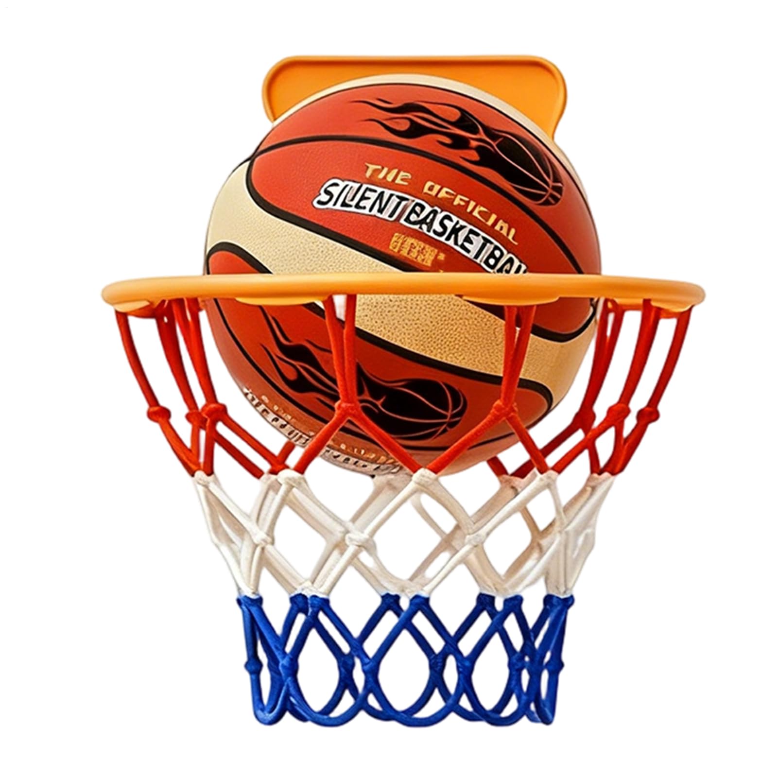 Générique Silent Basketball, No Noise High-Density Quiet Basketball | Soundless Easy Grip | Airless Basketball for Indoor Training | Flexible Ball for Boys Girls Kids Teen House Bedroom Sports
