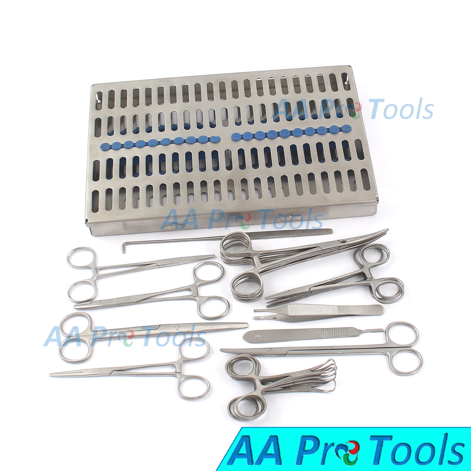 AA PRO New O.R Grade General Basic Dental Veterinary Instruments Set ! Spay Pack Dental Instruments A+ Quality