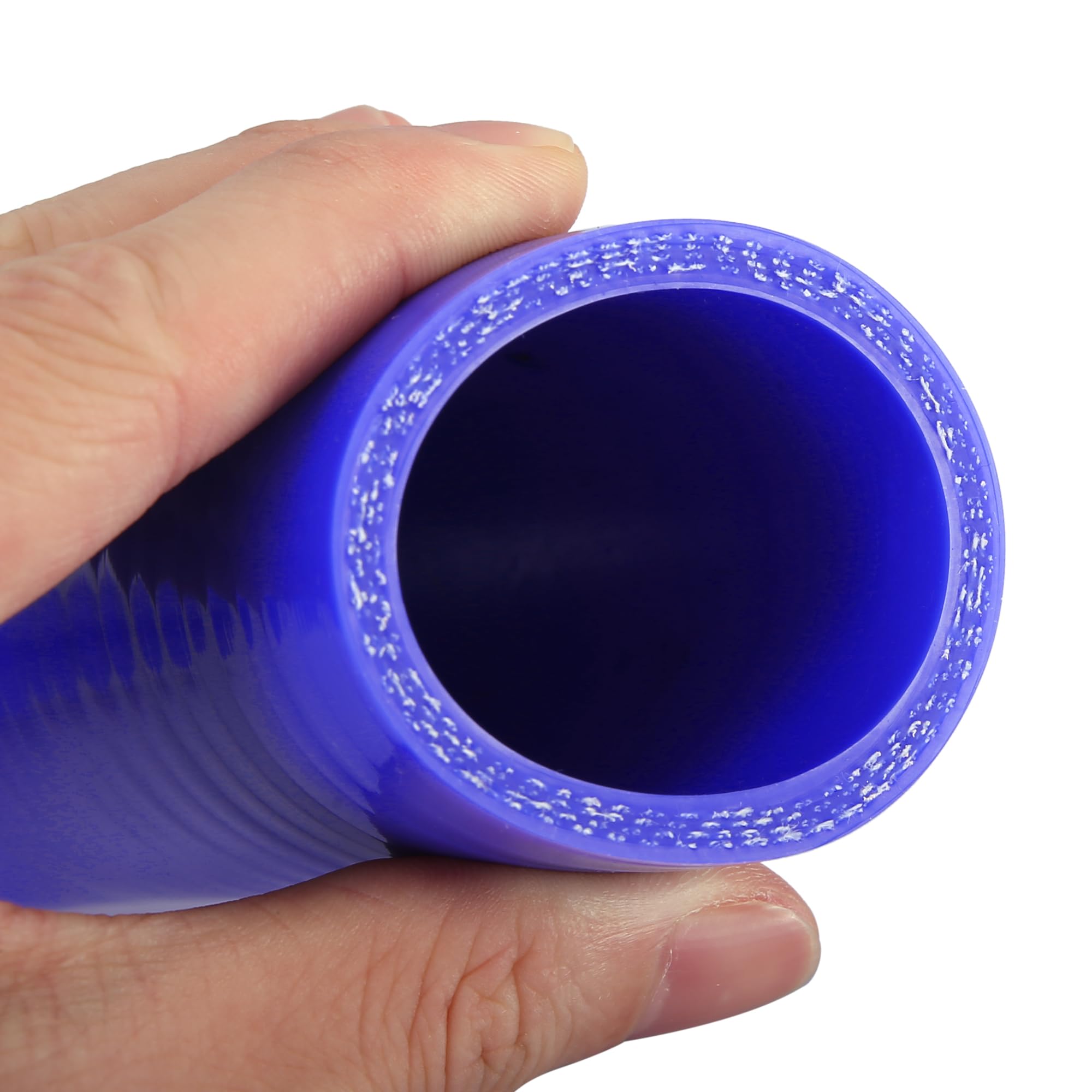 X AUTOHAUX Universel Voiture 76mm 3" ID 45 Degré Coupleur Silicone