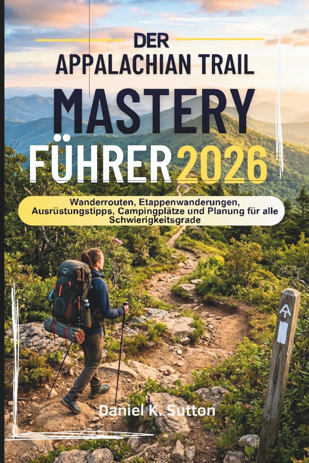 Der Appalachian Trail Mastery Führer 2026: Wanderwege, Etappenwanderungen, Ausrüstungstipps, Campingplätze und Planung für alle Schwierigkeitsgrade (Trail Quest Series: The Hiking Expeditions Guide)