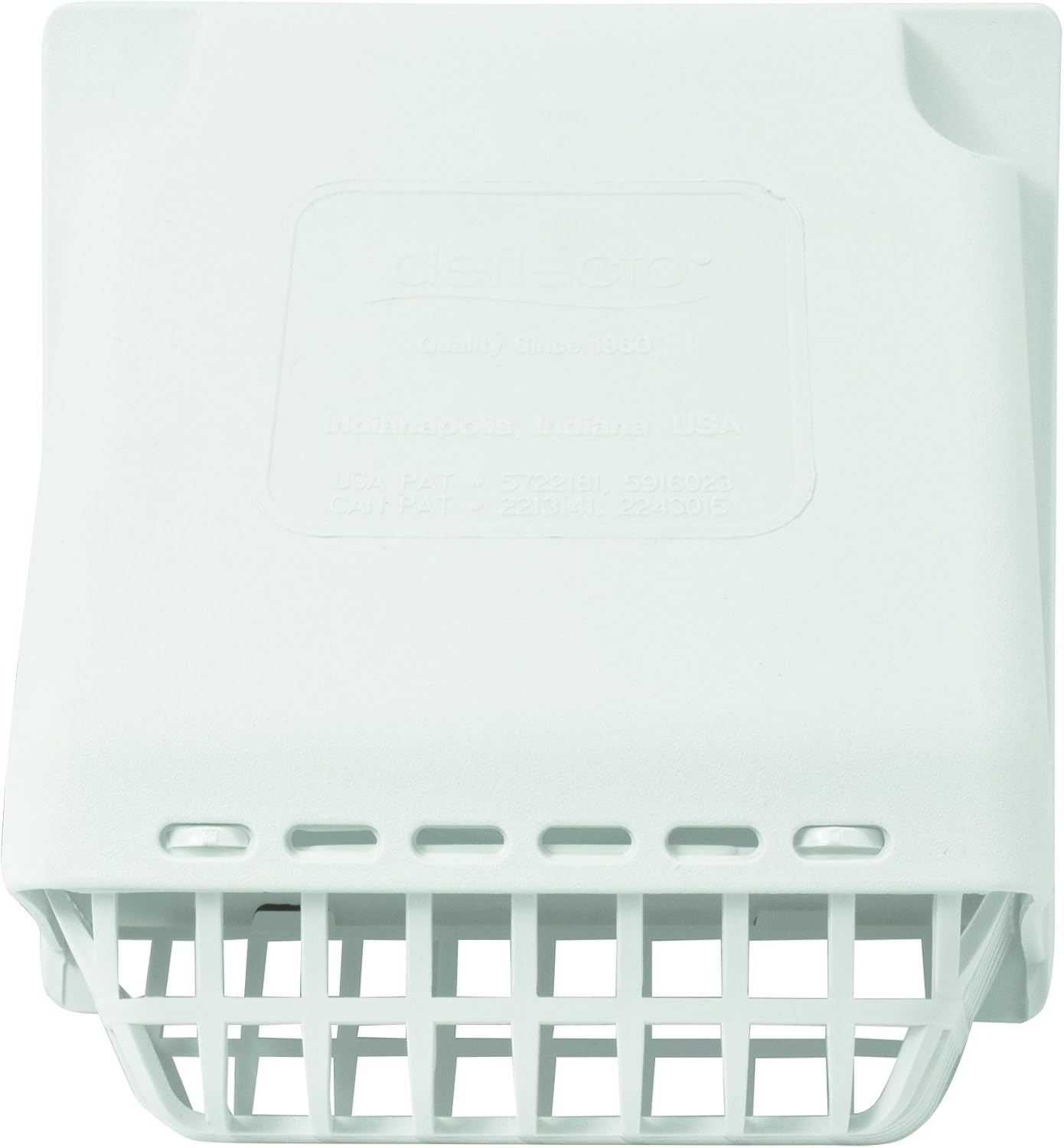 Deflecto White Vent Hood : Appliances