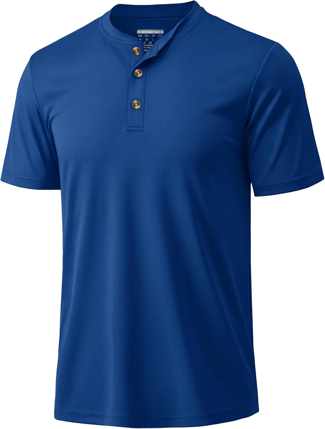 MAGCOMSEN Men's Henley Short Sleeve Shirt UPF 80+ Lightweight T-Shirts Moisture Wicking Tee Casual Summer Basic Solid Shirt