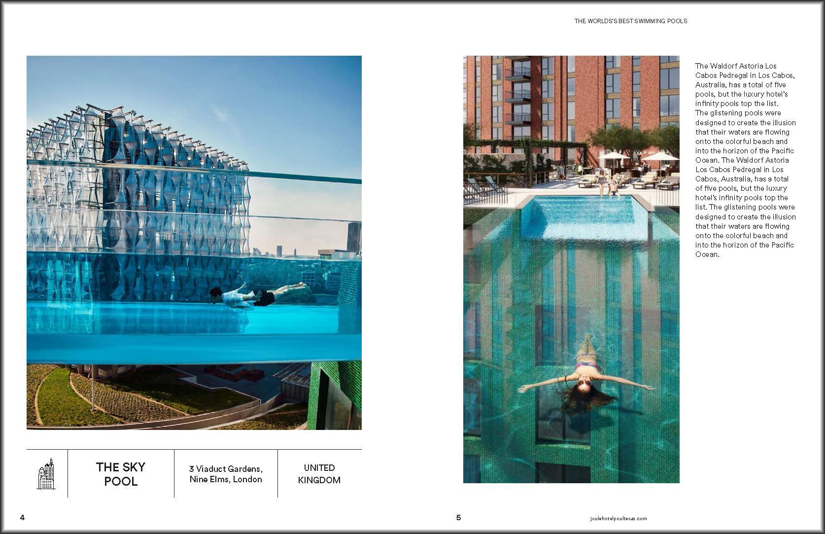 Swimming Pools /anglais: The World's Best