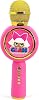 OTL Technologies LOL262 LOL Surprise! Popsing LED Light Up Wireless Karaoke Microphone with Voice Changer Mode - Pink