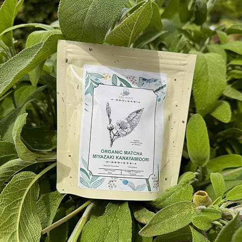 Tea Soul | Thé matcha biologique Miyazaki Kanayamidori - 50 grammes - Thé matcha