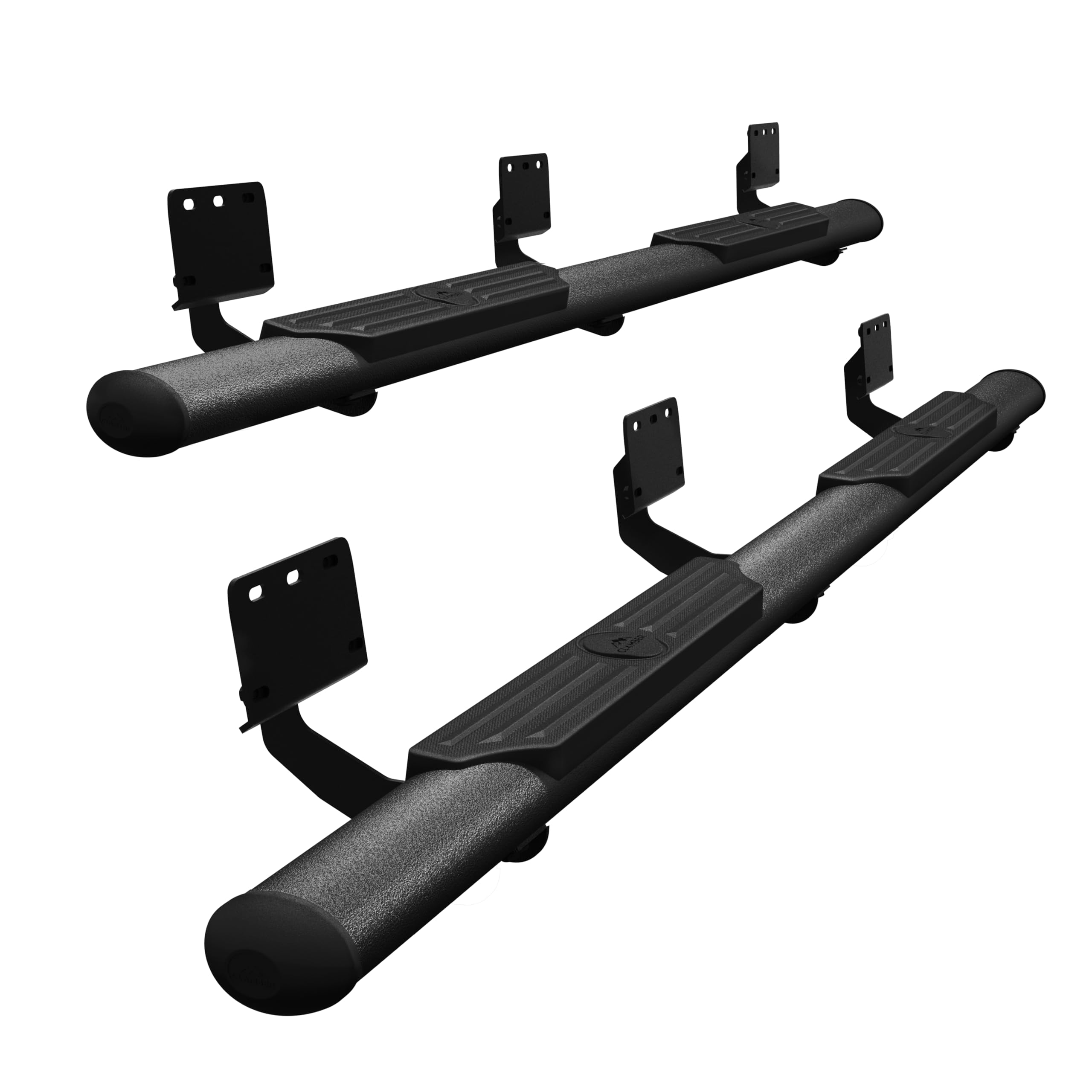 clamber 3.5'' running boards for 2019-2026 dodge ram 1500 crew cab | heavy-duty high-strength carbon steel, bolt-on installation, rust-resistant powder coat, no drilling required