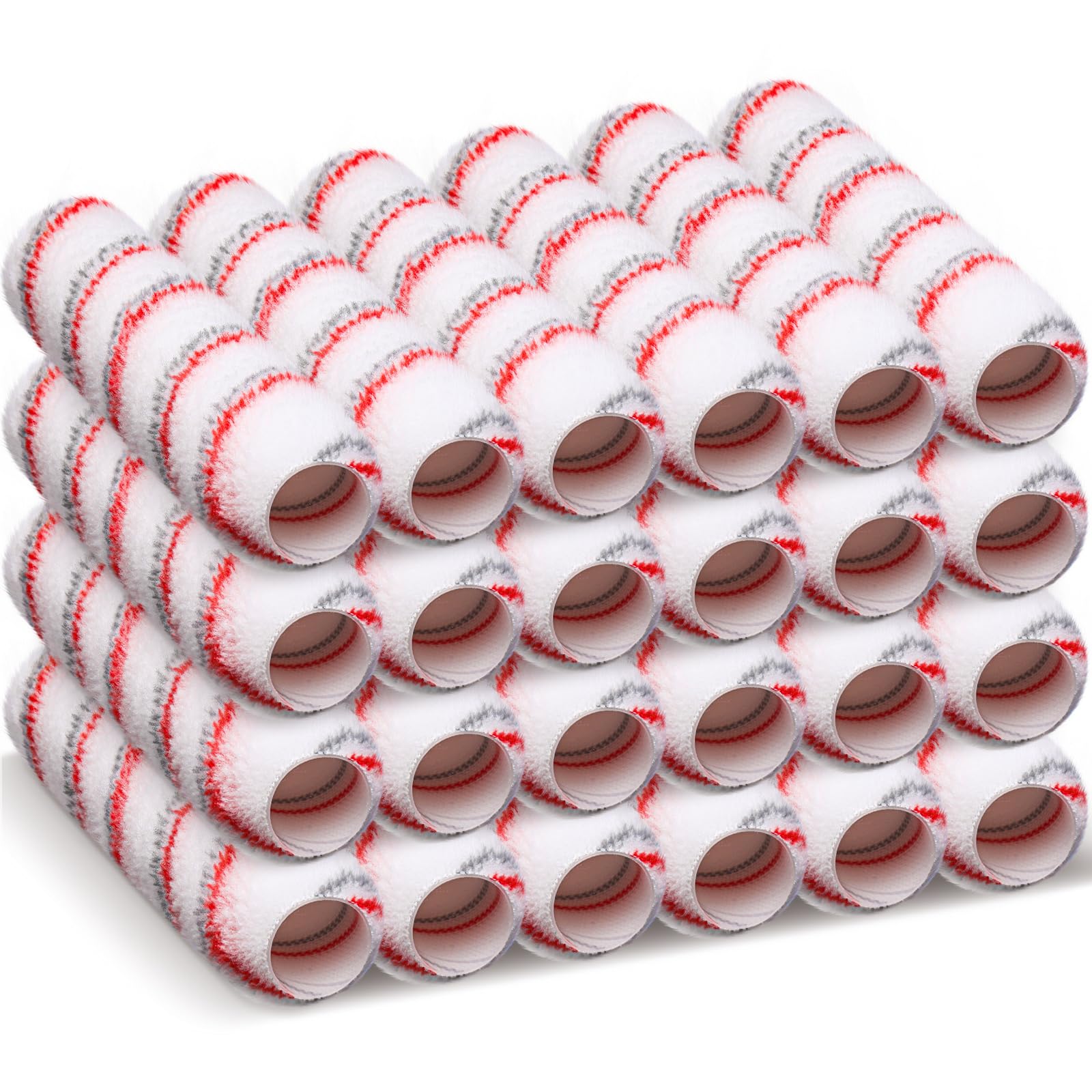 Fundas de rodillo Leumoi de 9 pulgadas y alta capacidad para pintar paredes juego de 24 piezas