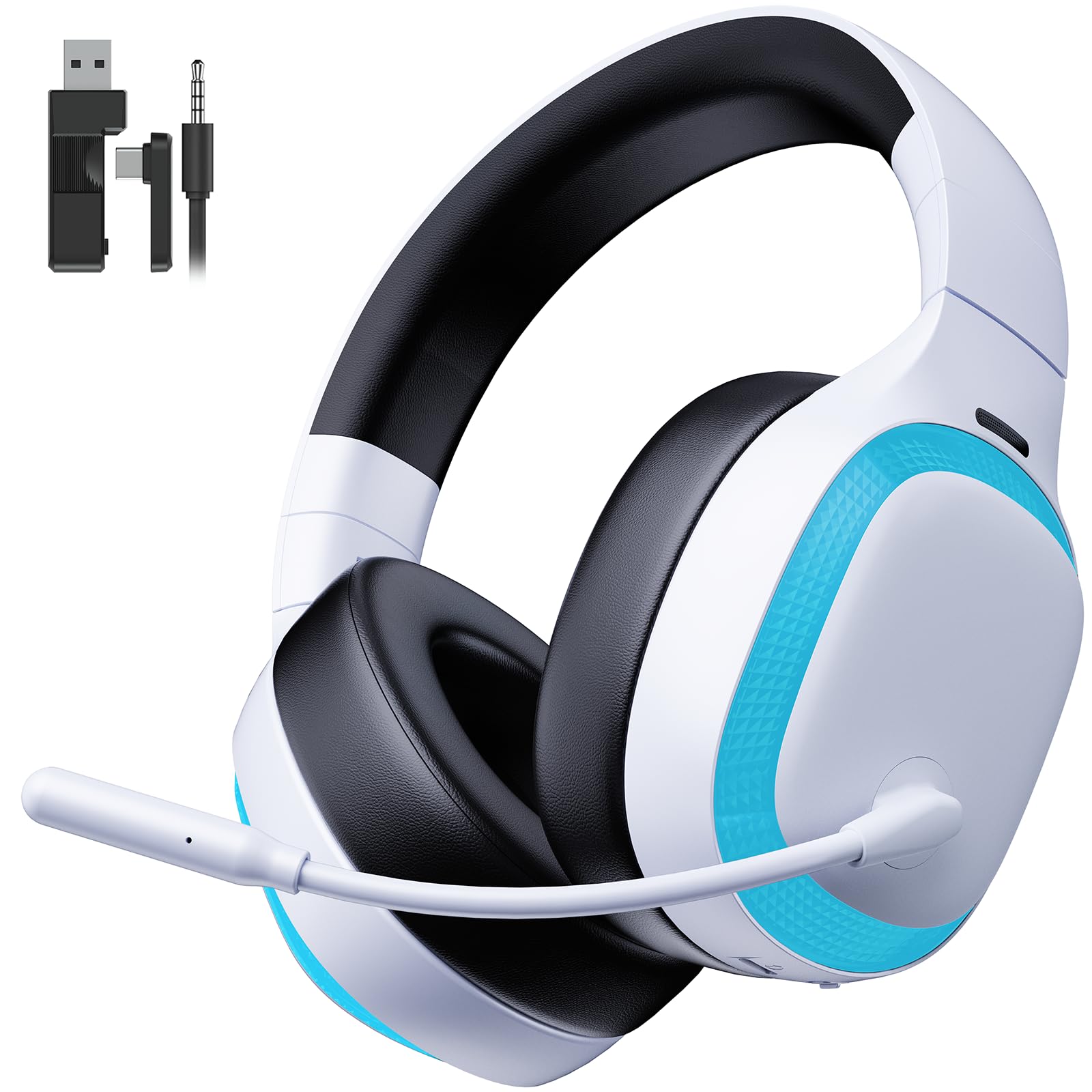 ヘッドホン PS5 Amazon.co.jp: ゲーミングヘッドセット ワイヤレス ゲーミング