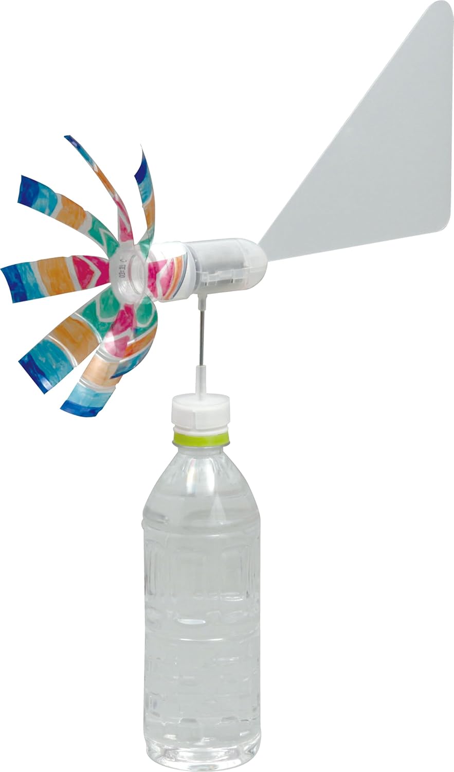 Amazon 科学工作 エコロジー 環境 ペットボトル風力発電実験キット 電子ラーニングトイ おもちゃ