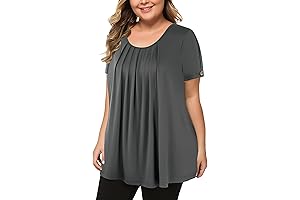 Women's Plus Size Tops: Casual, Flowy, and Flattering