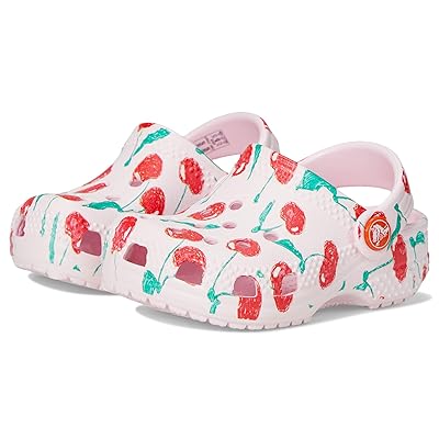 Crocs Kids Classic Littles Clogs (Infant) Kids Shoes Pink Milk/Cherries