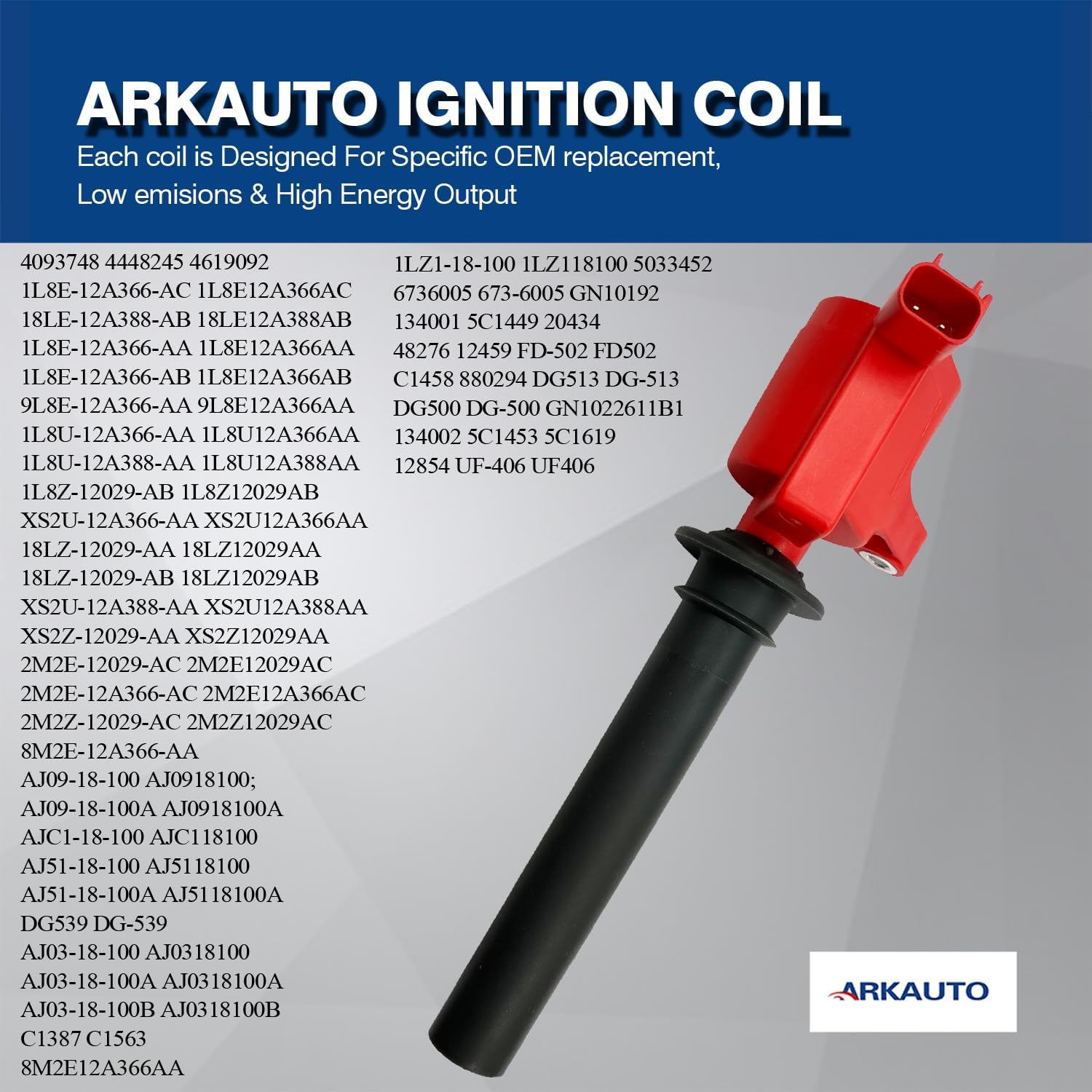 Performance Ignition Coil Packs UF406 FD503 DG513 DG500 PACK Set of 6 Compatible With Ford Five Hundred Freestyle Escape Taurus Mazda Tribute 6 MPV Mercury Sable Mariner Montego 3.0 V6