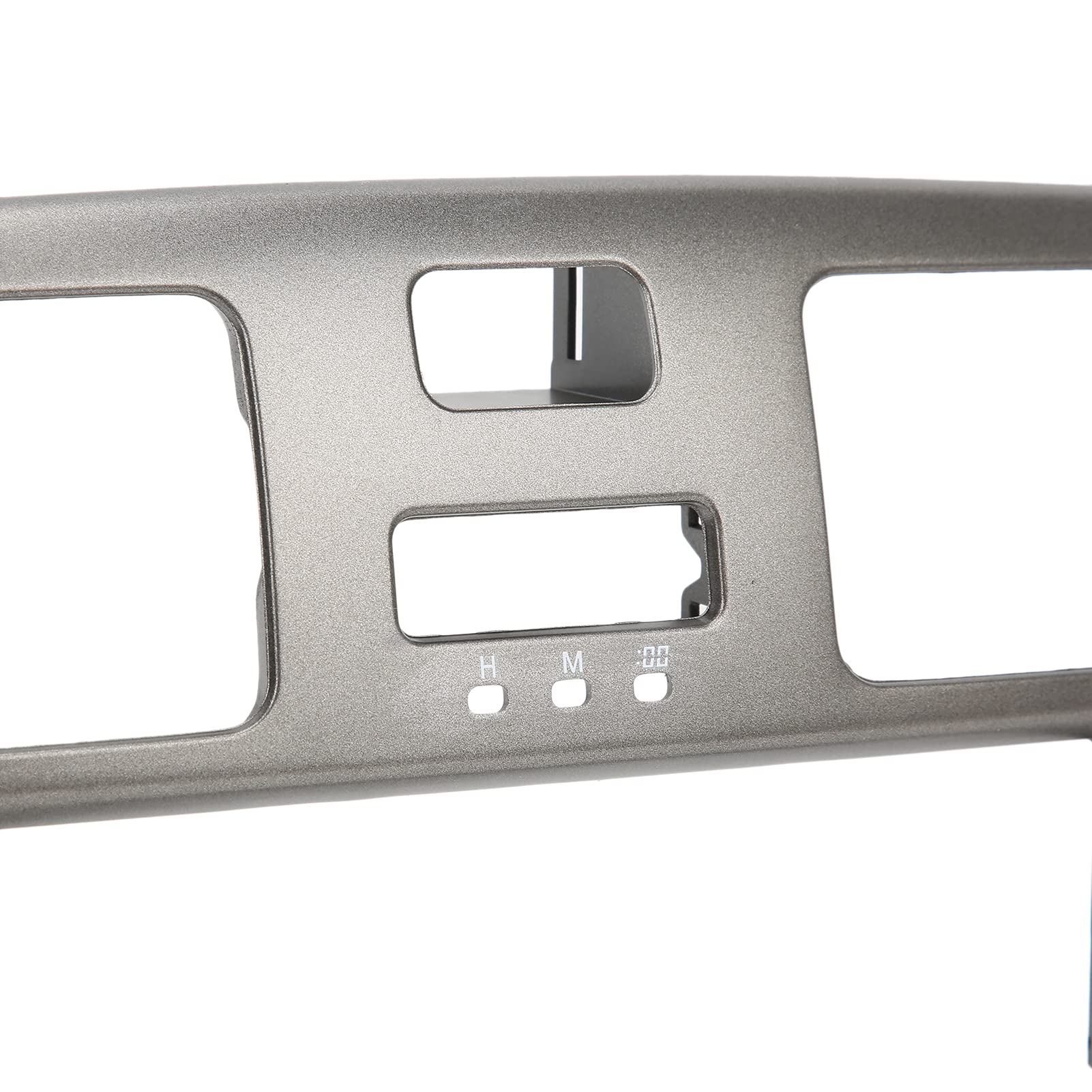 Marco de panel de salpicadero de radio de coche 2 Din compatible con Windom ES300 2008 embellecedor de montaje en tablero estéreo ABS negro