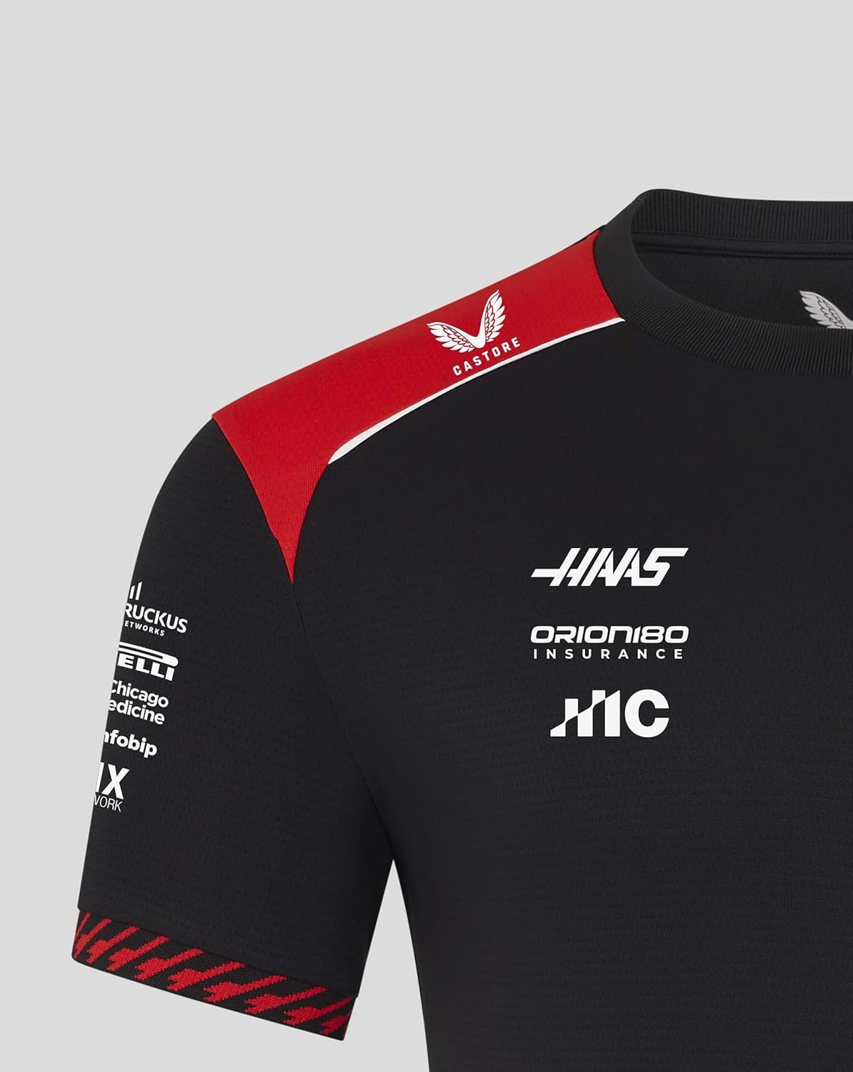 Castore Haas Racing F1 2026 Men's Team Set Up T-Shirt