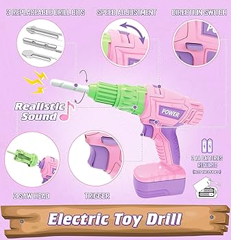 Amazon.com: WishaLife Kids Tool Set for Girls - Toddler Tool