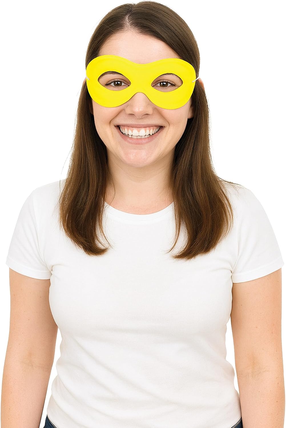 Beistle Pink Fabric Hero Masks.