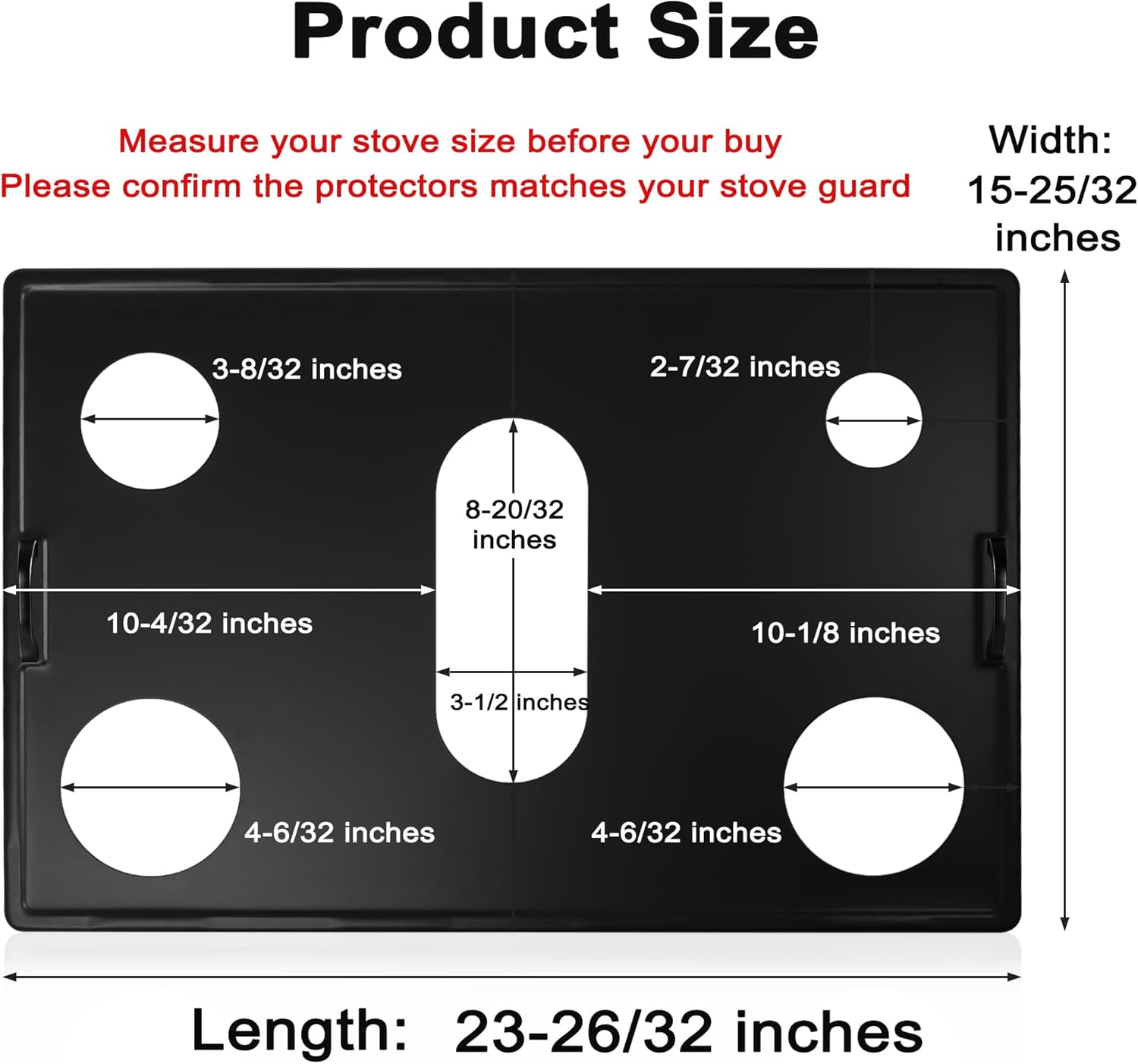 Stove Top Protector | Cover for Samsung Gas Burners, Durable Metal With Water Grooves and Lay Flat Don't Melt Like Silicone