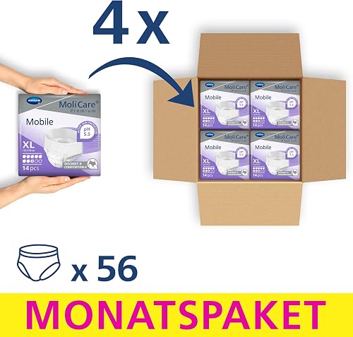 MoliCare Premium Mobile 8 Drops Incontinence Pants, Size XL - 2
