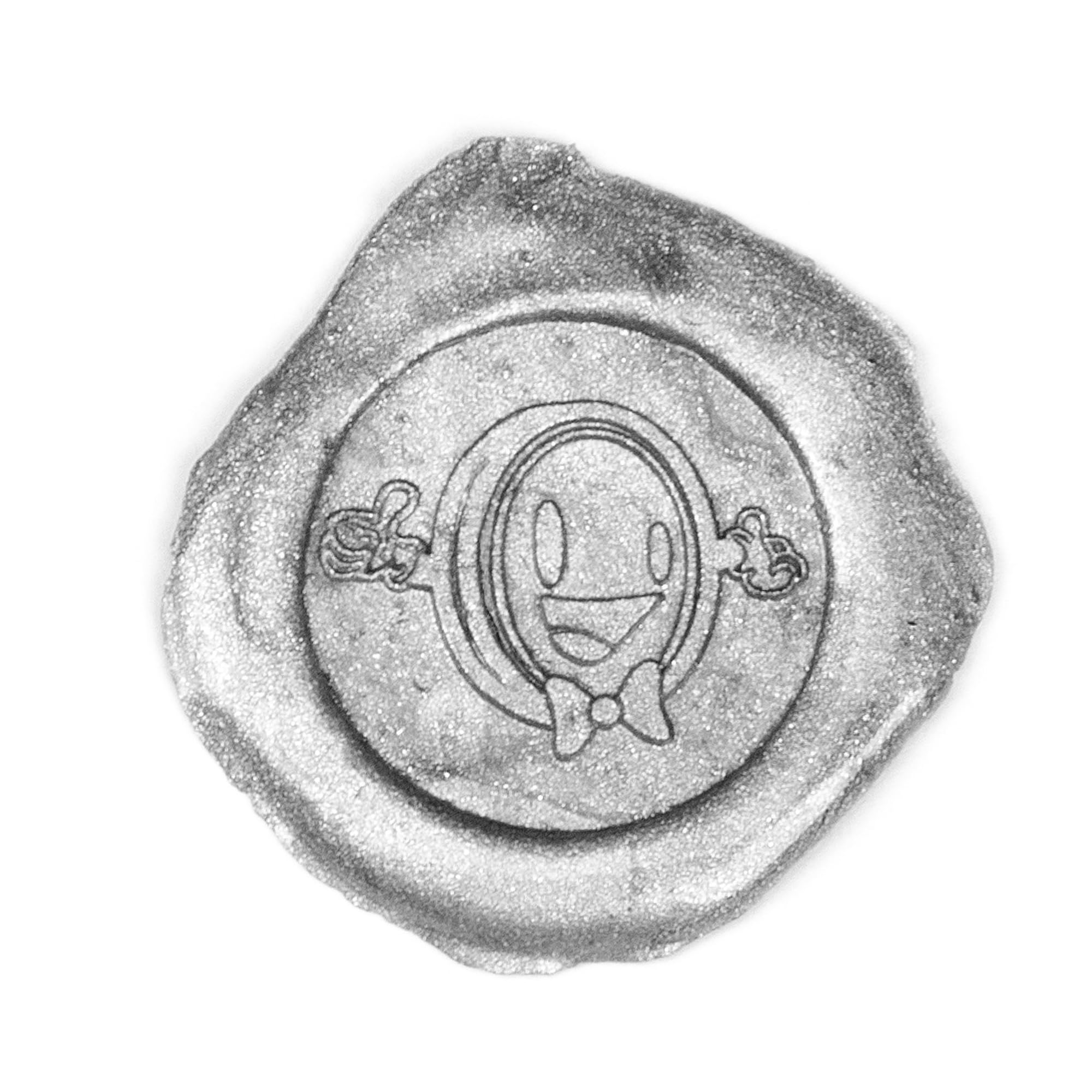 Timbro per Ceralacca Ø25 mm in Legno Manuale Rotondo Personalizzabile - Logo o File, Ecologico e Ideale per Chiusura Lettere Partecipazioni Matrimonio Inviti