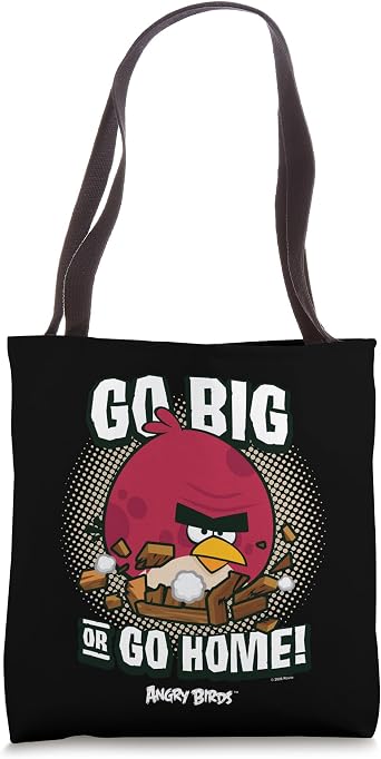 Angry Birds Terrence Go Big or Go Home Tote Bag