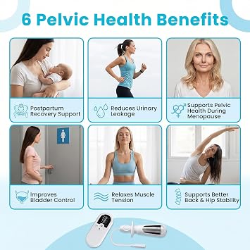 Kegel Exerciser Pelvic Floor Muscle Exerciser for Bladder Control and Pelvic Floor Exercise, Pelvic Muscle Toners for Women