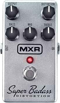 MXR Super Badass Distortion ギターエフェクター 万能ディストーション MXR Super Badass Distortion M75 - YouTube
