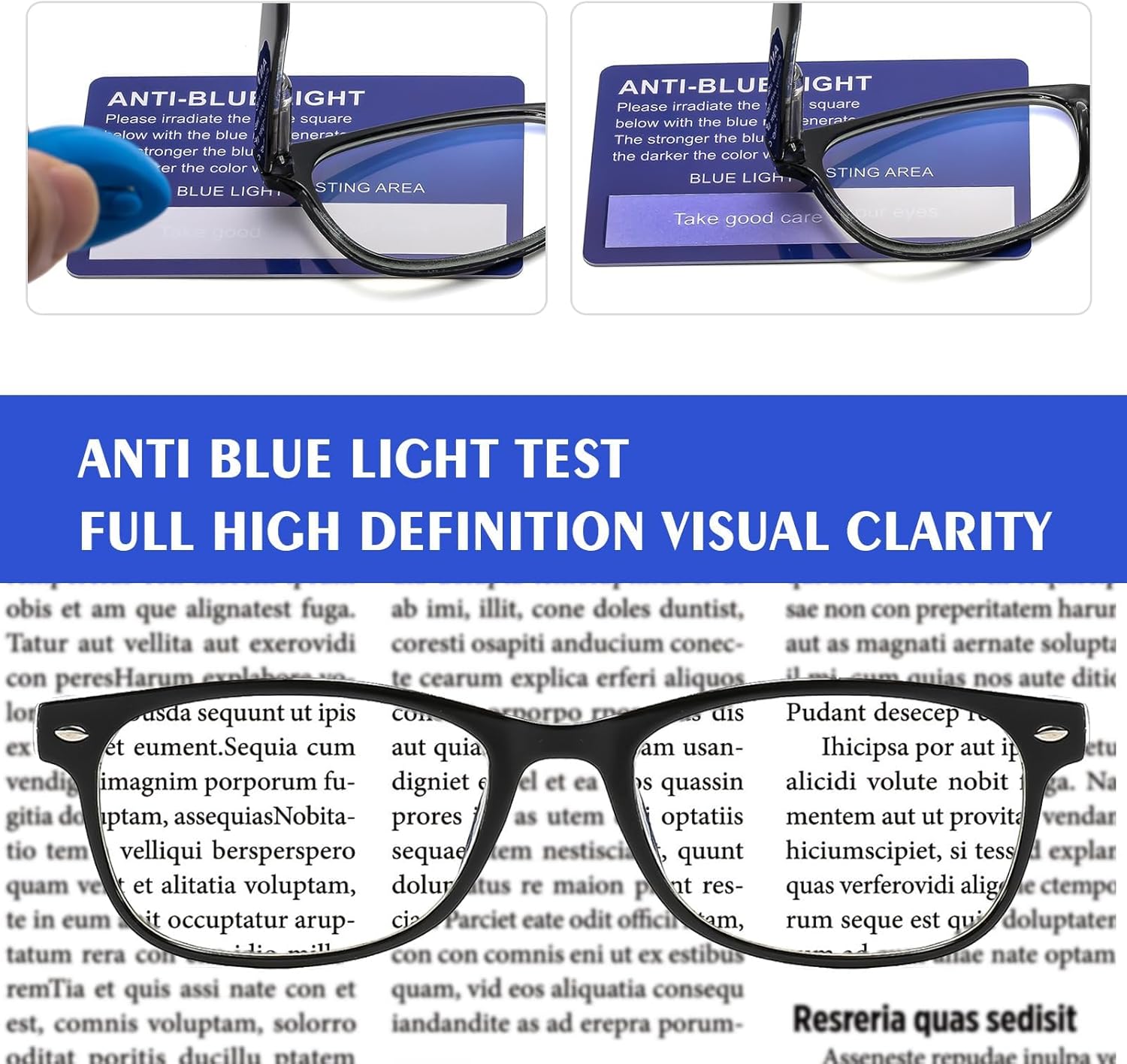 Suertree Reading Glasses for Men Women 3 Pack UV Ray Eyeglasses Anti Glare Spring Hinge Readers Aid - Image 2