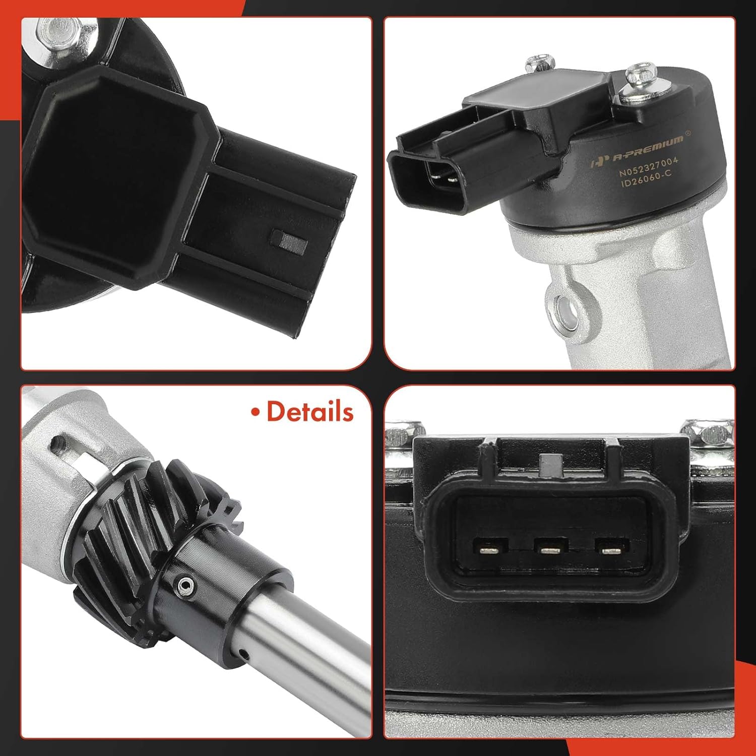 A-Premium Engine Camshaft Synchronizer Compatible with Ford Taurus 1996-1997, Ranger 1995-1997, Aerostar 1995-1997, Windstar 1995-1998 & Mazda B3000 & Mercury Sable 1996-1997, 3.0L, OHV