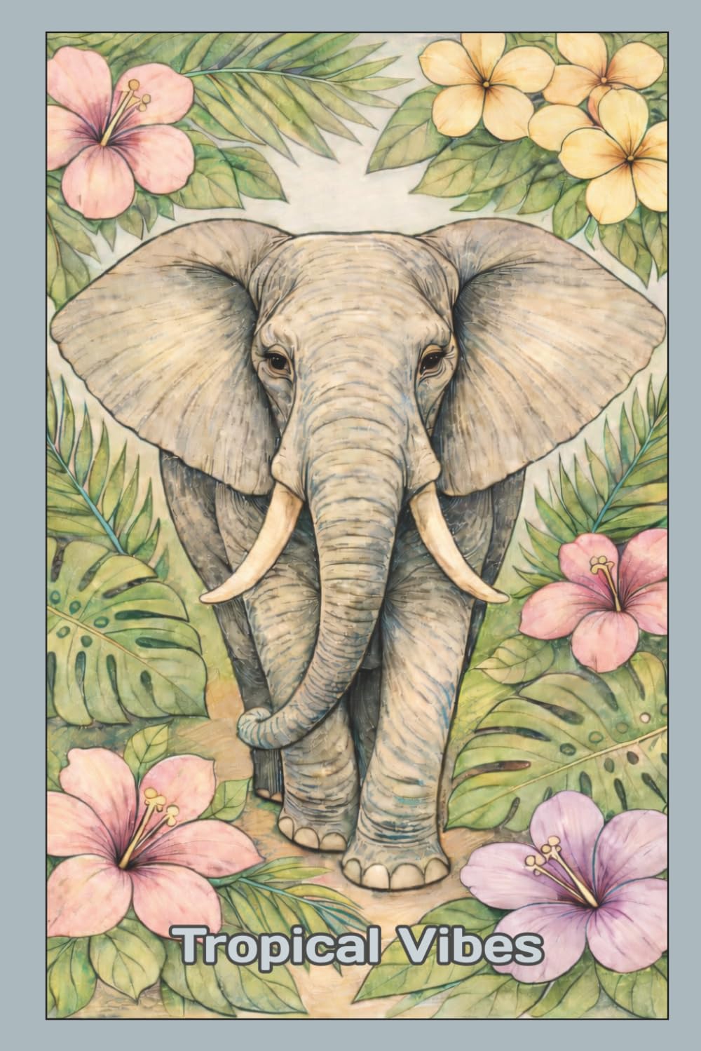 Tropical Vibes: Cozy Coloringbook (Cozy Vibes)