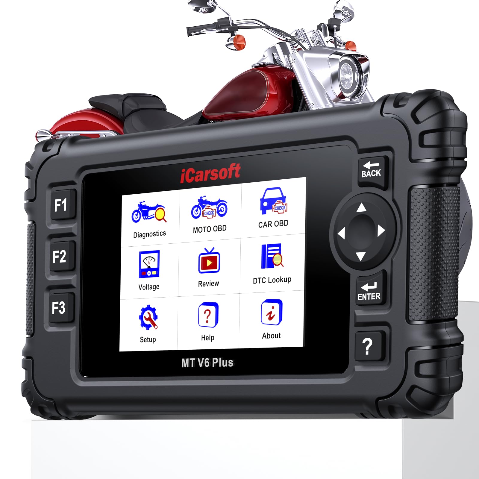 Amazon.com: iCarsoft MT V6 Plus Motorcycle Diagnostic Tool Scanner