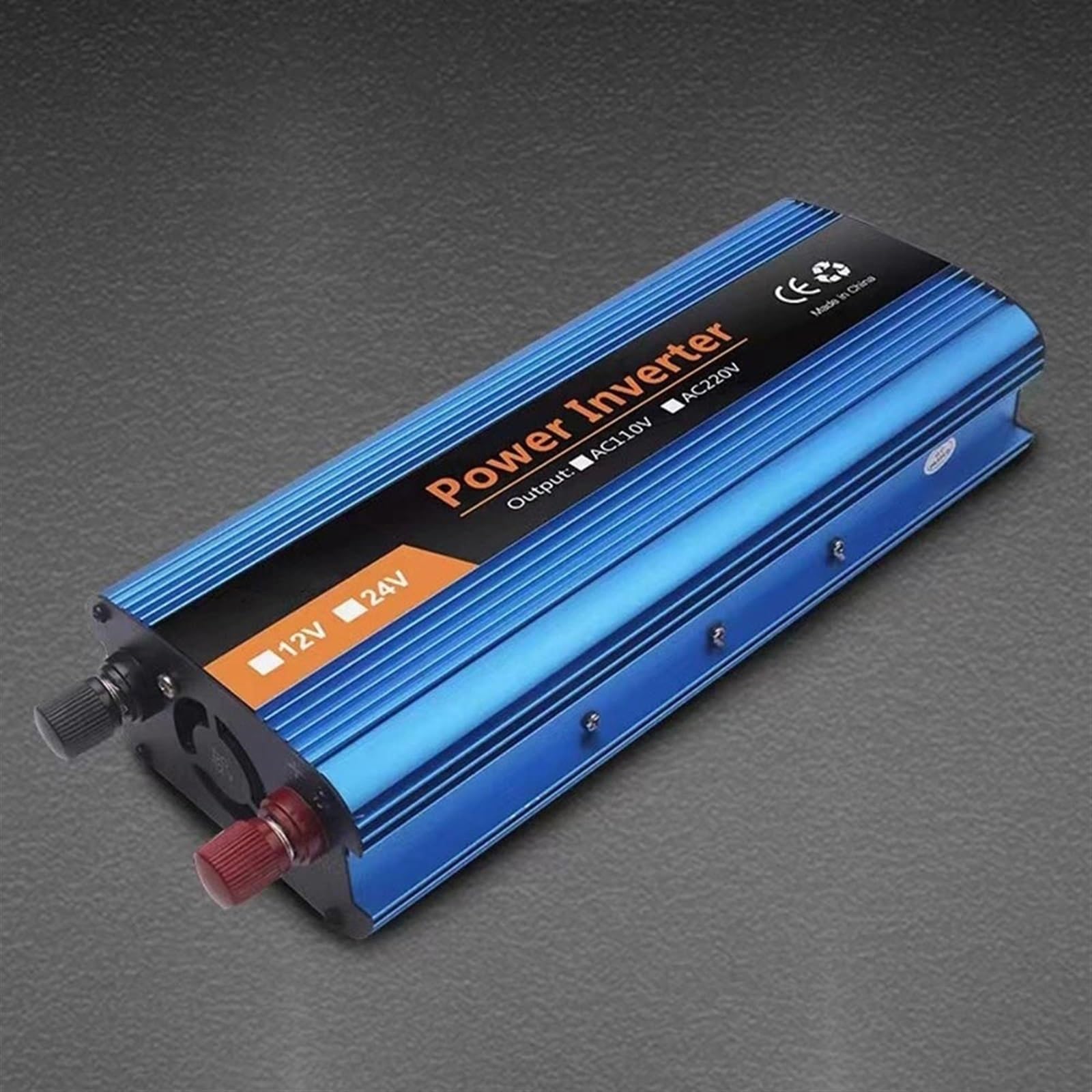 Falownik Zmodyfikowany falownik sinusoidalny 12V 220 falownik 12v do 220 konwerter falownik sinusoidalny przetwornica napięcia samochodowego zasilacz(1200W,12V)