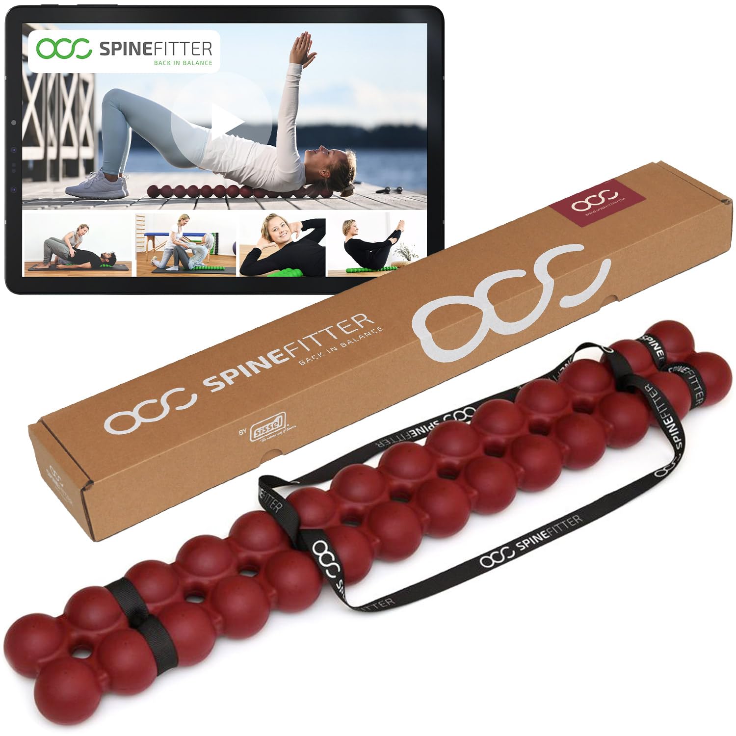 エクササイズグッズ SPINEFITTER by SISSEL Spinefitter by Sissel – Balanced Body Polska - sprzęt pilates