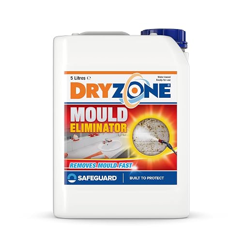 Dryzone Mould Remover (5L) -  SCRUB FREE! For my severe mould in every room (5l only) (kills mould)