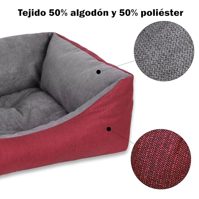 Foto 5 de 7 de MERCURY TEXTIL- Sofá, Cesta,Cama Comoda para Perros,Gatos y Mascotas