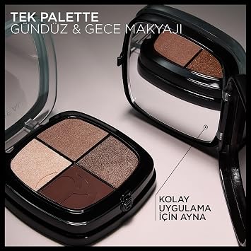 L'Oreal Cosmetics Paris Paradise Winter Cold Dörtlü Far Paleti 04