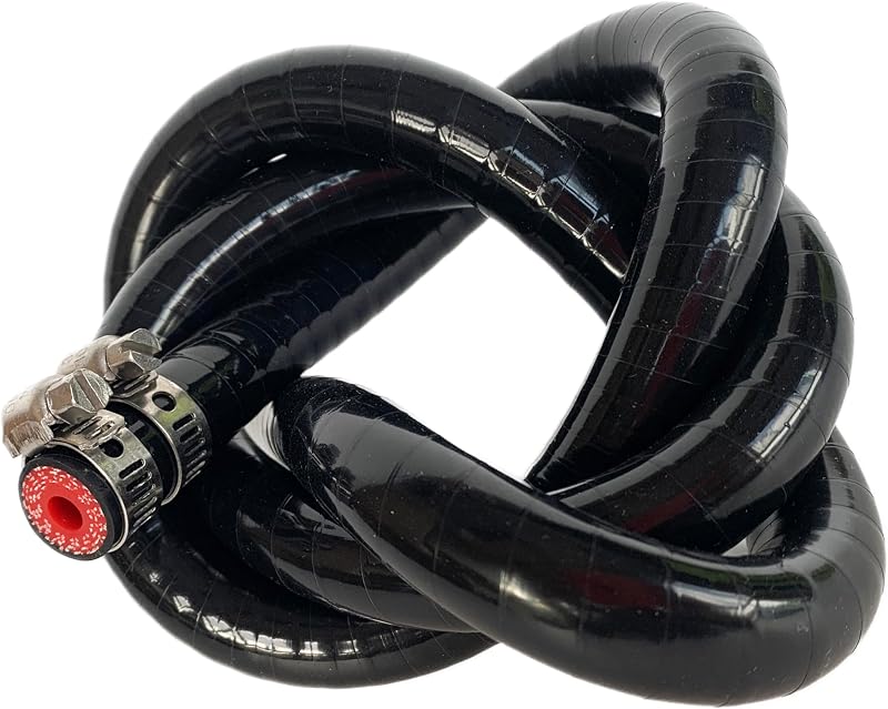 Mangueira de aquecedor em silicone reforçado bekelan 6,5 mm x 1 m – 1 unidade