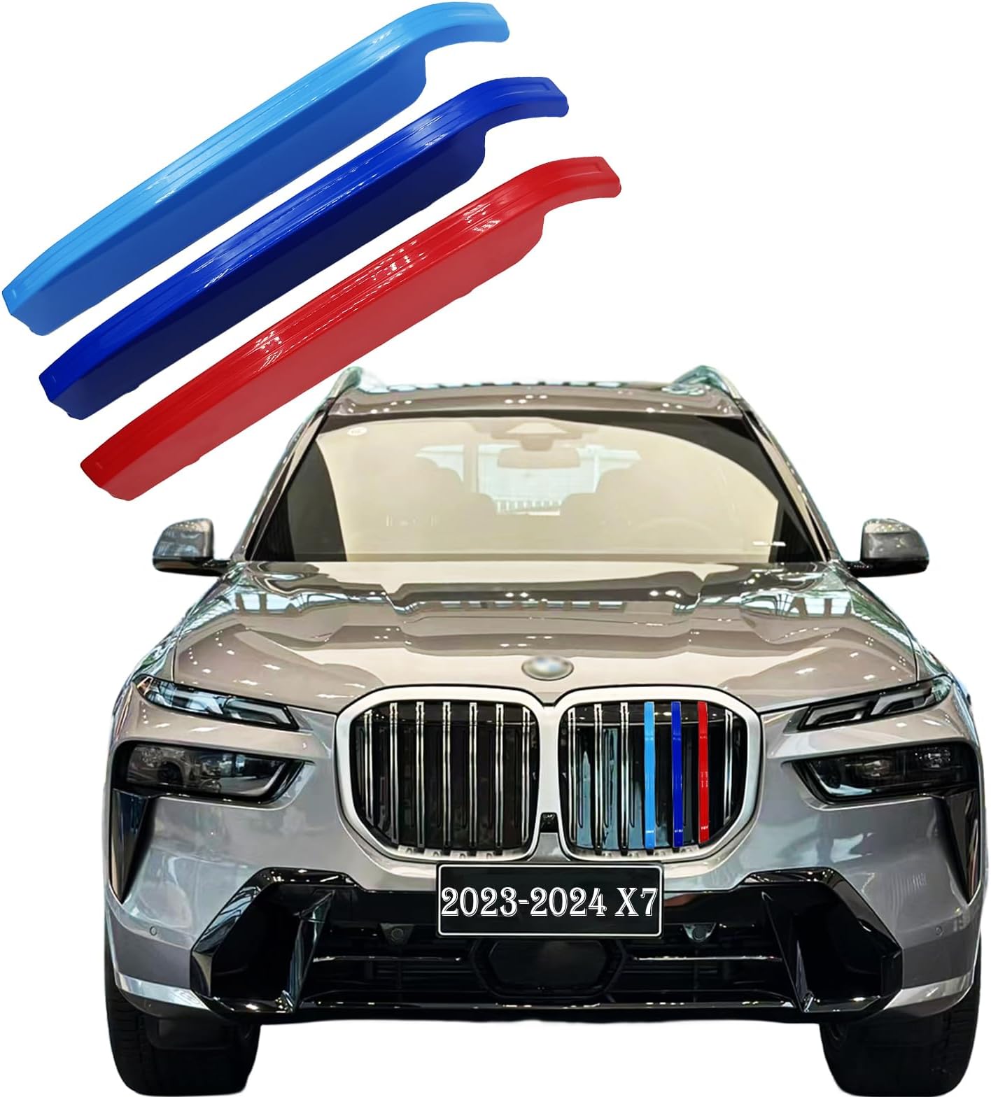 Amazon.com: VaisbyTown Automotive Grille Inserts for BMW X7 2023 2024 ...